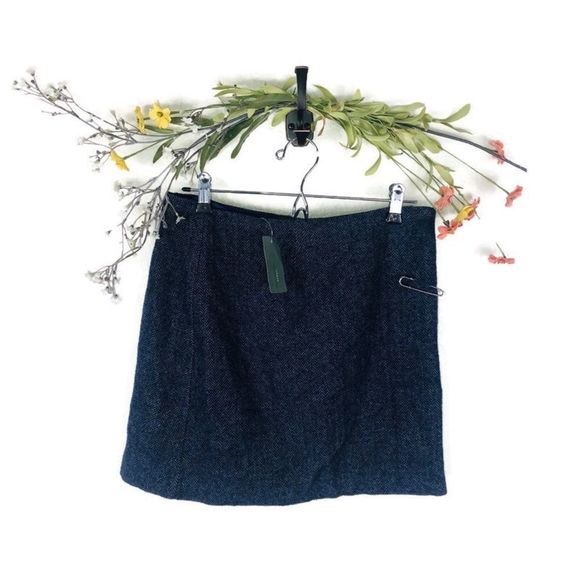 Urban Outfitters Dresses & Skirts - 5 for $30 Urban Outfitters NWT Wrap Skirt Navy Blue Size 7
